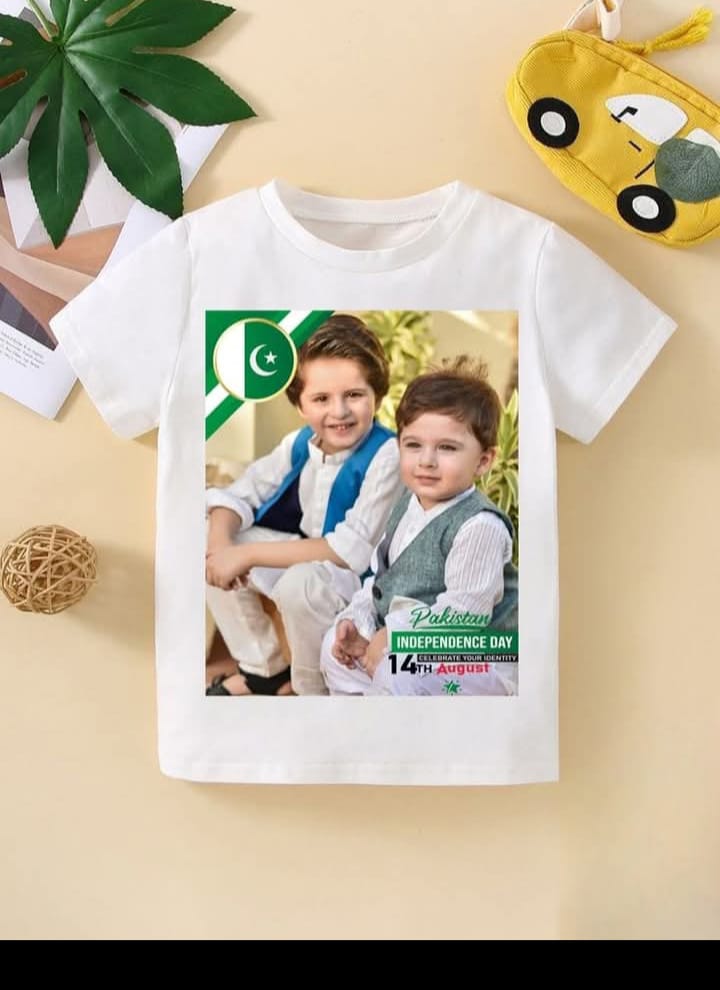 putting picture in t-shirt of 14 august
