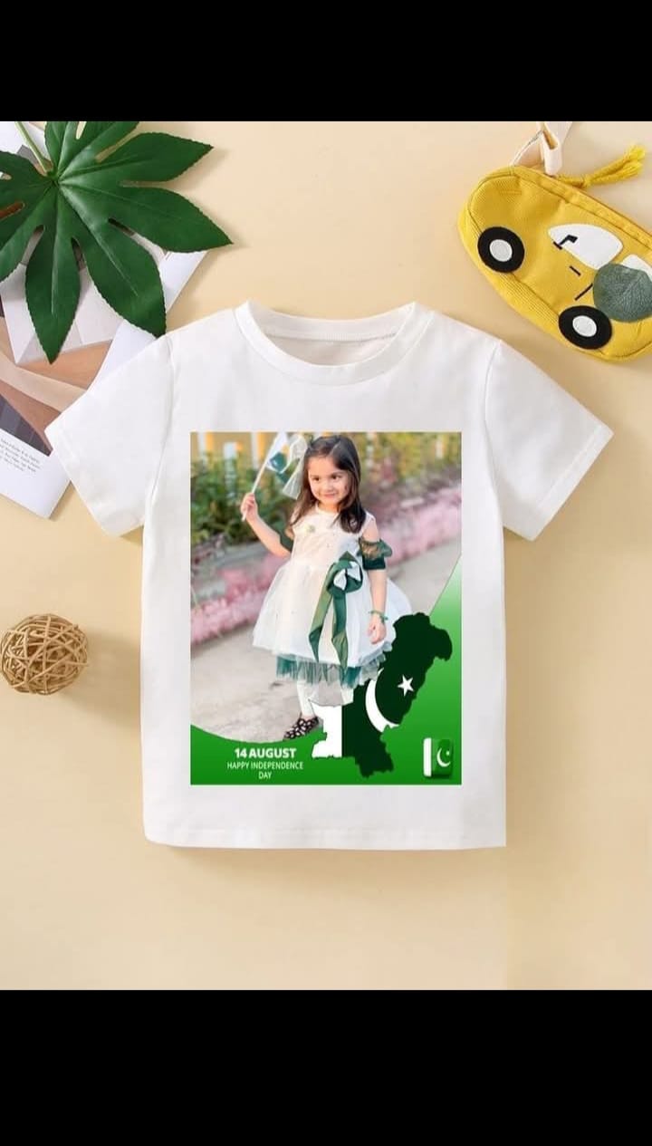 putting picture in t-shirt of 14 august